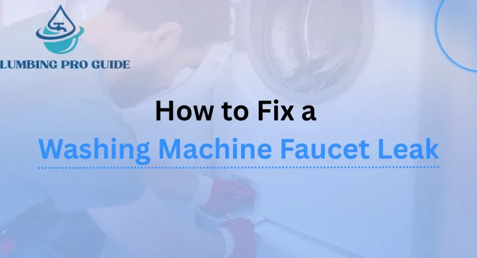 Fix a washing machine Faucet