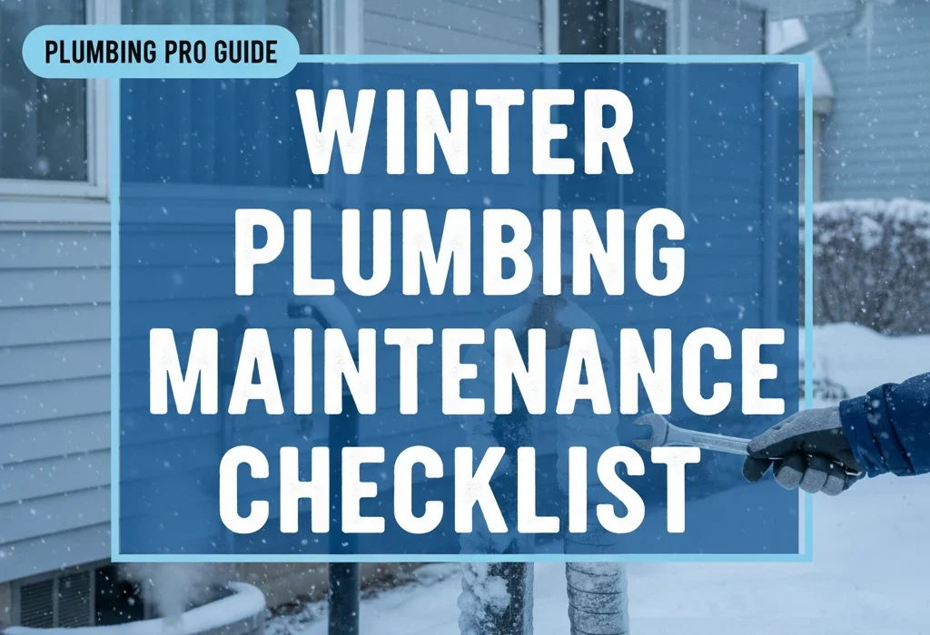 Winter Plumbing Maintenance Checklist