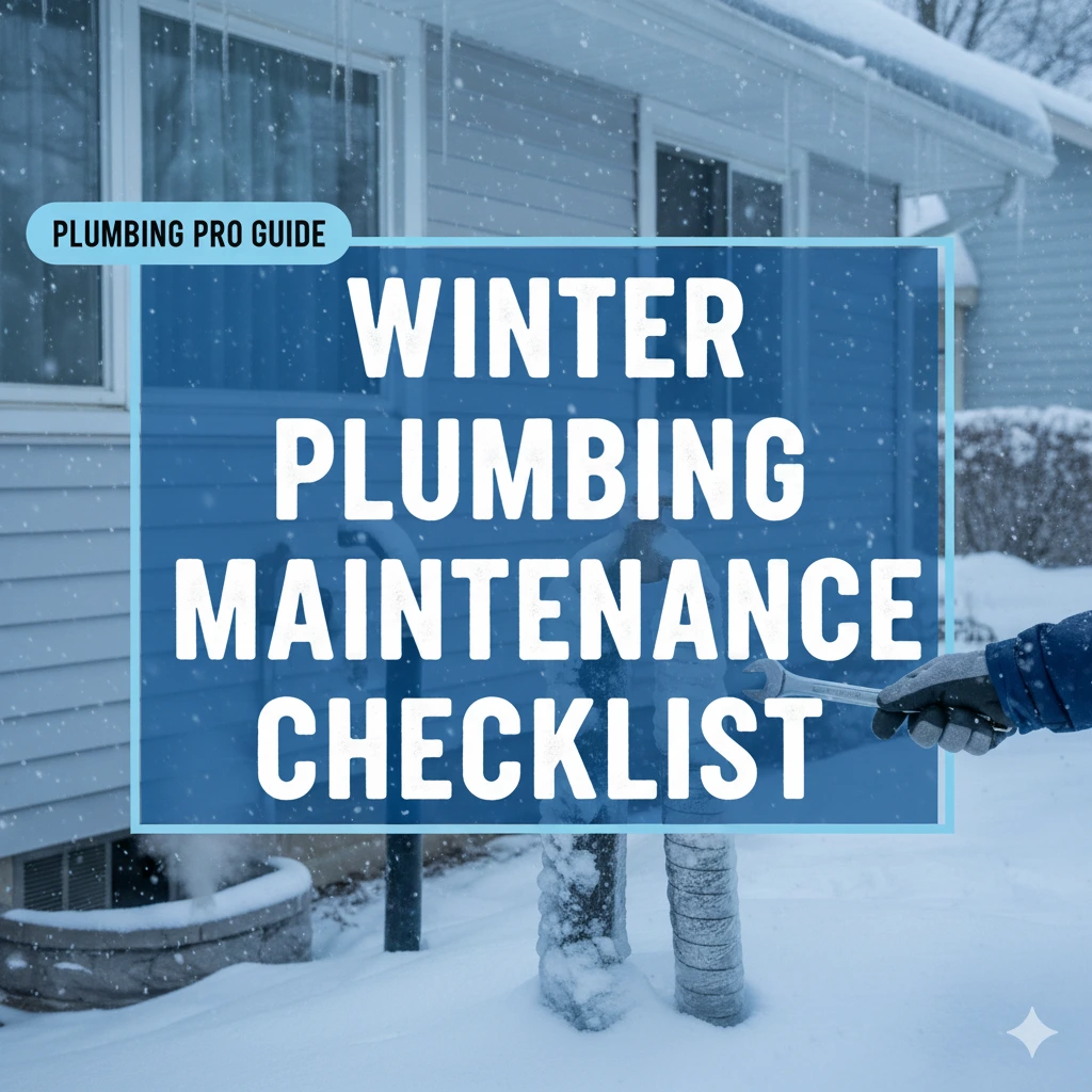 Winter Plumbing Maintenance Checklist