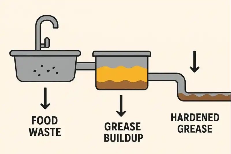 Grase Trap Diagram