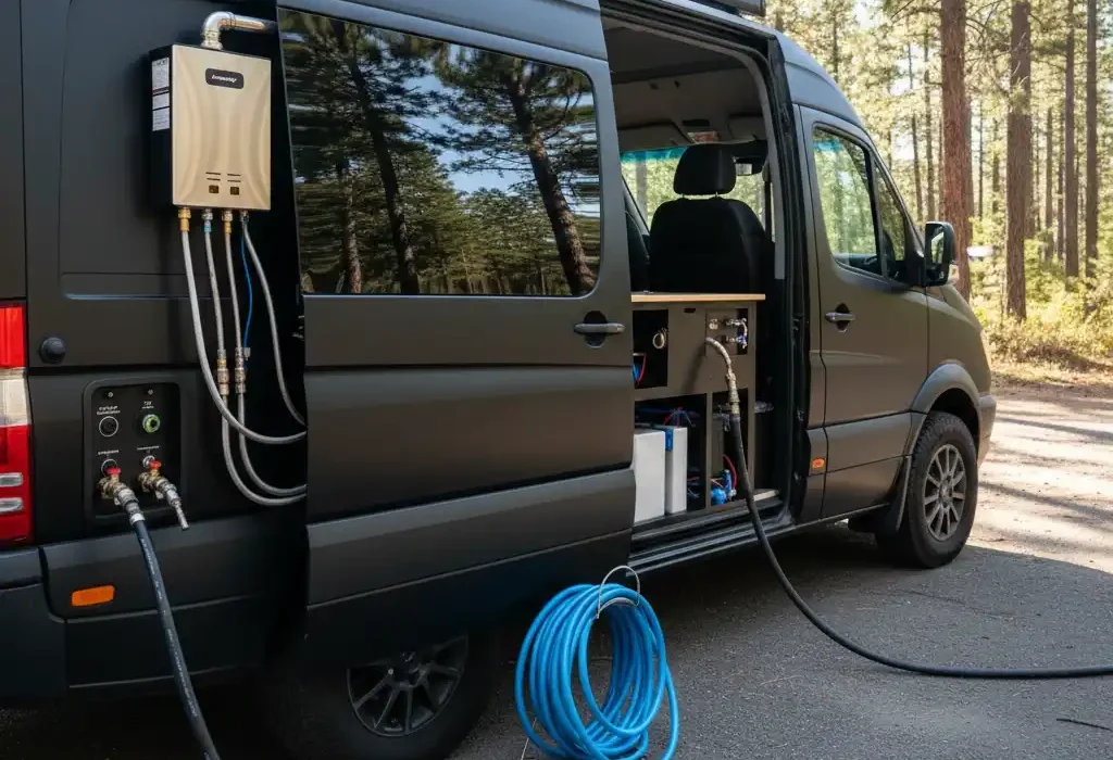 Camper Plumbing Repair on an RV water system.