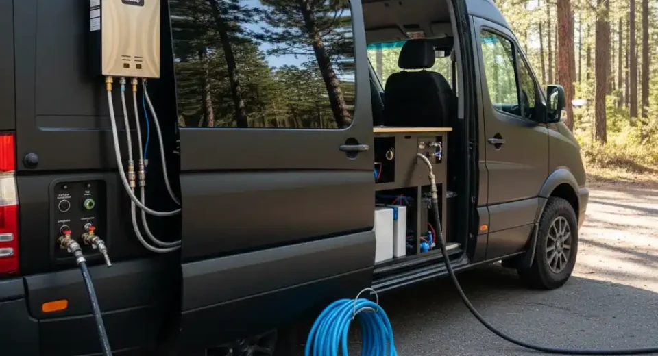 Camper Plumbing Repair on an RV water system.