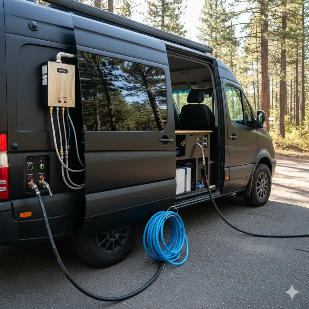 Camper Plumbing Repair on an RV water system.