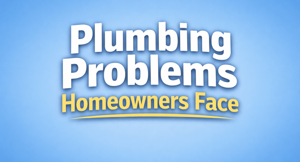 Plumbing Problems Homeowner face