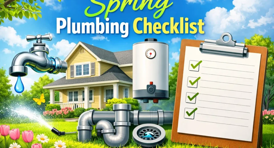 Spring Plumbing checklist for homeowners after winter